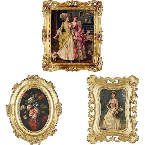Thyle Vintage Picture Frames - Gold
