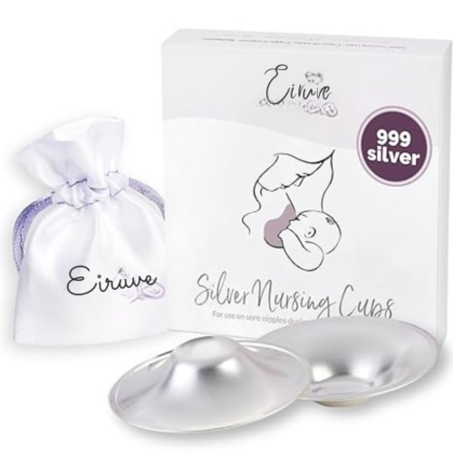 Eiruve Pure Silver Nursing Cups