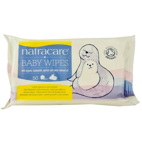 Natracare Organic Baby Wipes -- 50 Wipes - Vitacost