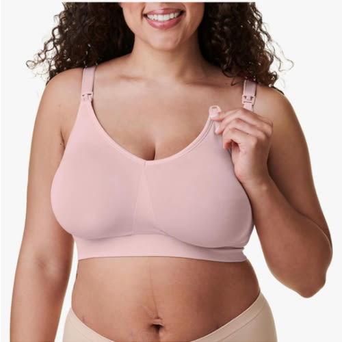 Bravado Designs Body Silk Seamless Nursing Bra for Breastfeeding, Wireless Maternity Bra
