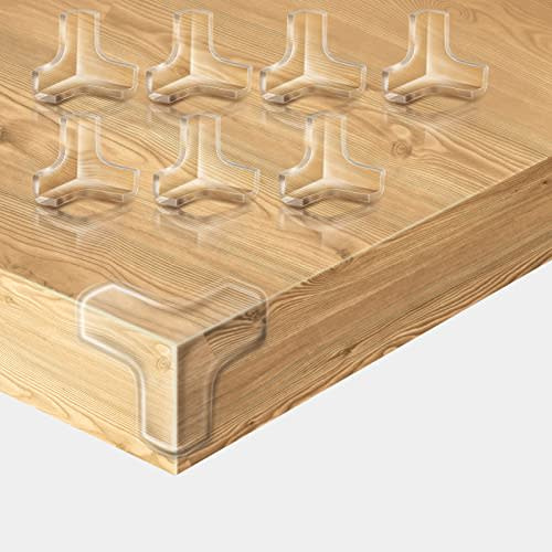 Corner Protectors, Baby Proofing,16 Pack Clear Corner Guards Table Corner Protector, Baby Safety Corner Bumpers Covers, Furniture & Sharp Corner Baby Proofing, T-Shaped