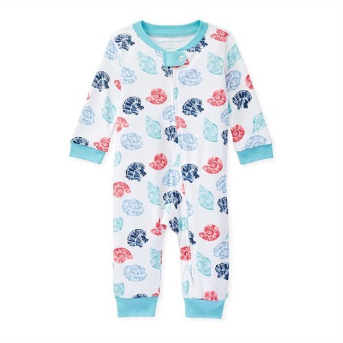 Burt's Bees Baby Baby Boys' Sleep and Play Pjs, 100% Organic Cotton One-Piece Romper Jumpsuit Zip Front Pajamas