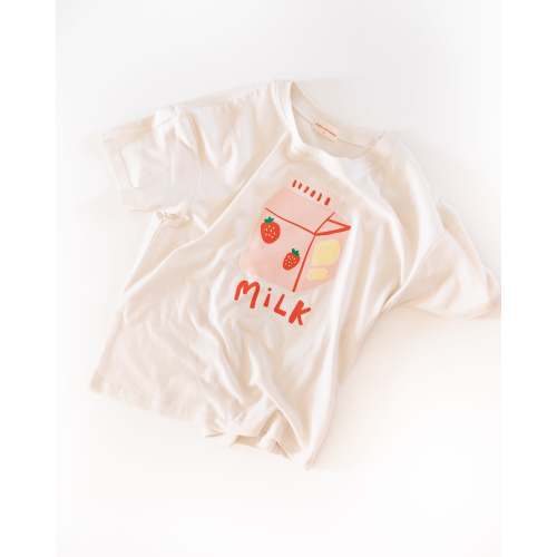 strawberry milk tee – Pigeon said please