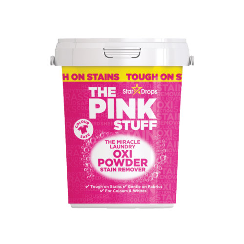 Stardrops The Pink Stuff Miracle Laundry Oxi Powder Stain Remover for Colors, 1kg