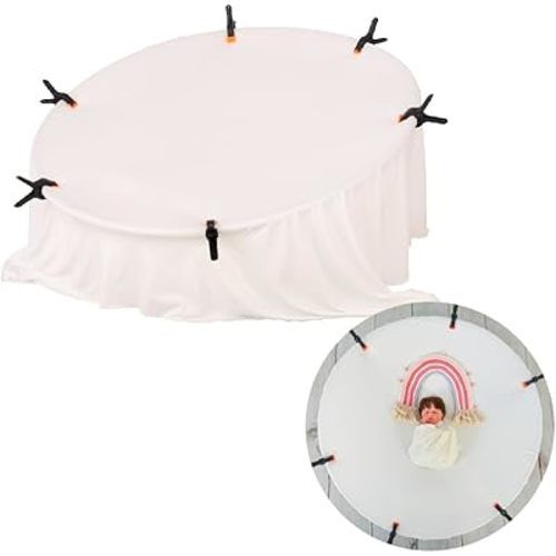 Kate Newborn Photography Props Stainless Steel Stand with 6 Clamps for Baby Photoshoot