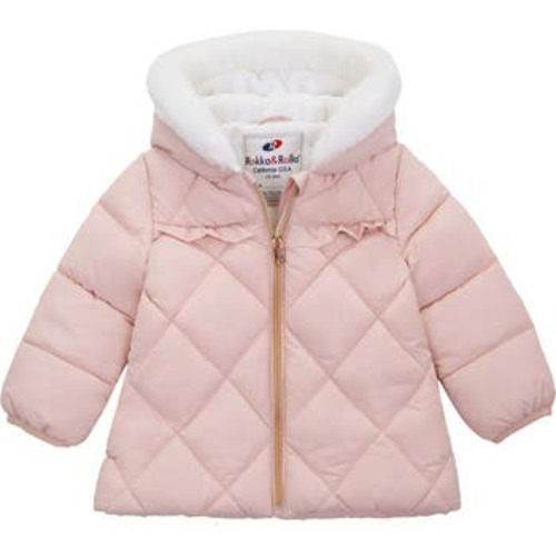 Baby Soft Lining Hooded Puffer Jacket, 6-9M