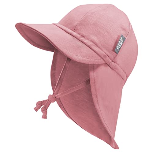 JAN & JUL Sun Soft Baby Cap | Cotton Neck Flap Hat for Littles