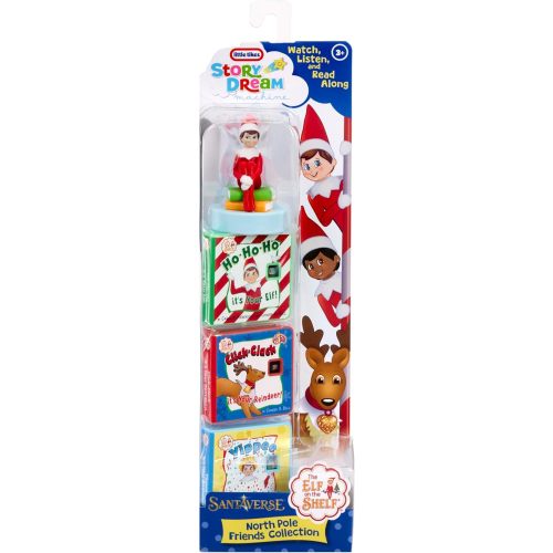 Little Tikes The Elf on The Shelf Santaverse North Pole Friends Collection, Storytime, Books, Audio Play Character, Gift and Toy for Toddlers and Kids Girls Boys Ages 3+ Years