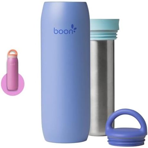 Boon Frosh Breast Milk Chiller and Storage Container - Blue - for 10-24 Oz