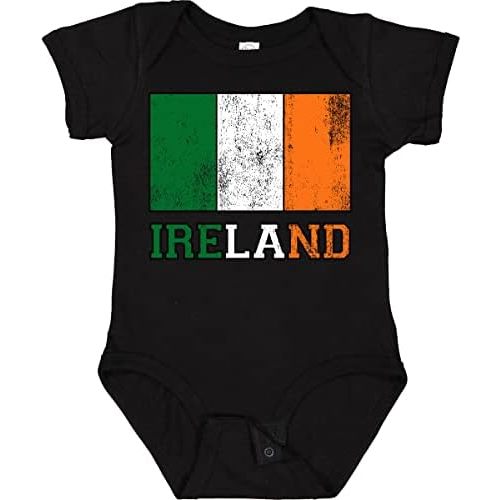 inktastic Ireland Flag Baby Bodysuit