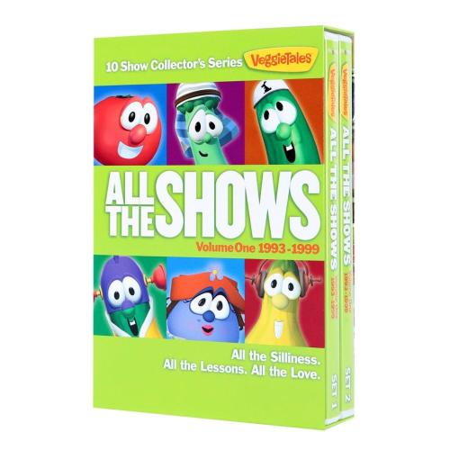 VeggieTales, All The Shows, Volume 1, 1993-1999, 5-Disc DVD Set