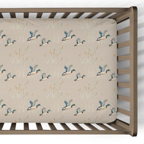 Crib Sheet | Marshland Ducks