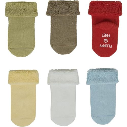 Baby Thick Cotton Socks 6 Pairs Terry Socks Winter Warming Sock Seamless Non Slip Baby Socks for Toddlers Kids