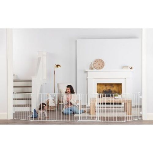 Regalo 144" Super Wide Adjustable Baby Gate And Play Yard