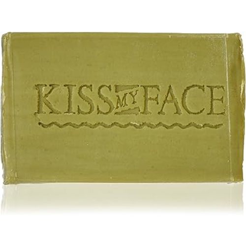 Kiss My Face Moisturizing Bar Soap for All Skin Types - Pure Olive Oil, 4 oz. (Packaging May Vary)