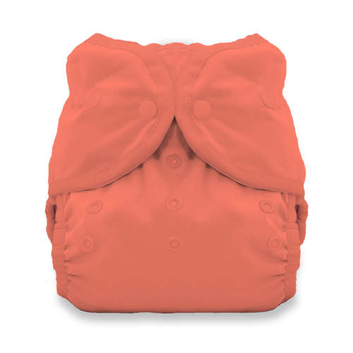 Thirsties Duo Wrap two-sized cloth diaper cover - SALMON color, Size 1