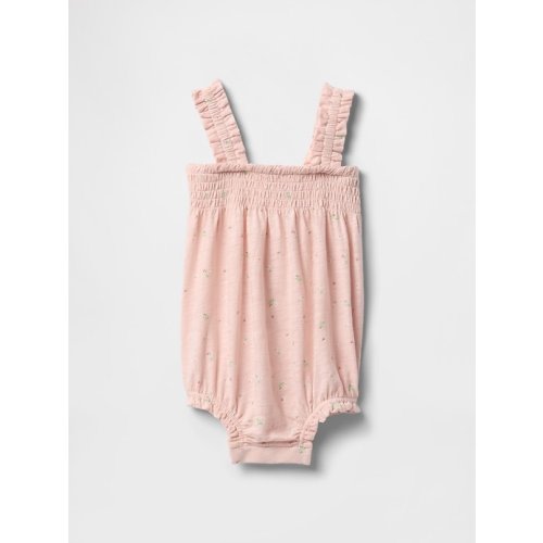Baby Smocked Shorty One-Piece | Gap