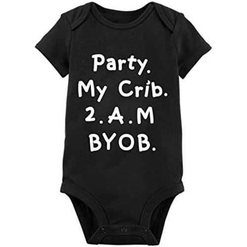 Funny Baby Bodysuit Cute Infant Boy Girl Clothes Super Soft Cotton Suit Humor Comfy One-Piece Newborn Gift