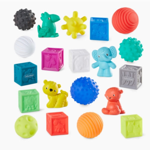 Infantino Balls, Blocks & Buddies Activity Toy Set