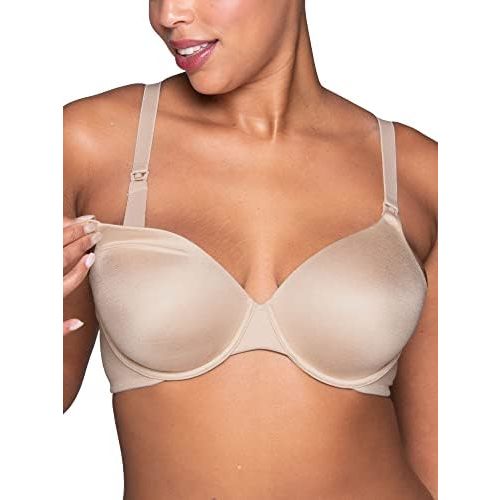 Vanity Fair Women’s Maternity Nursing Bras for Breastfeeding: Front Clip Underwire Bra Stretch Cups, Available in Multipacks