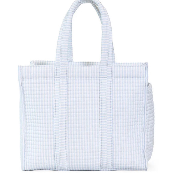 TRVL Quilted Go Go Tote – Tracie Zegel Embroidery and Design