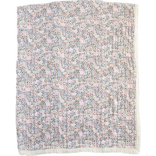 Kids' Cotton Muslin Quilted Throw