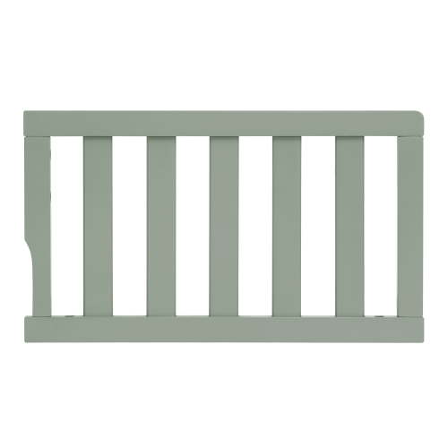 Dream On Me Convertible Crib Toddler Guard Rail in Meadow Green, Converts Cribs to Toddler Beds