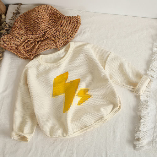 Baby Toddler Lightning Beige Top