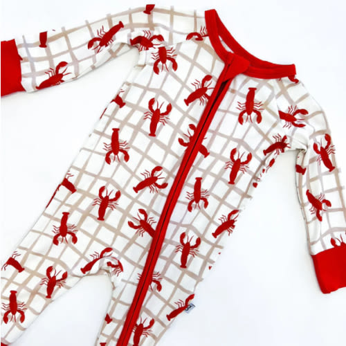 Crawfish Long Sleeve Zip PJ
