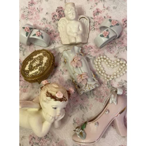 Vintage Coquette Trinket Gift Box • Coquette Mystery bundle • Soft girl • Vintage girly decor