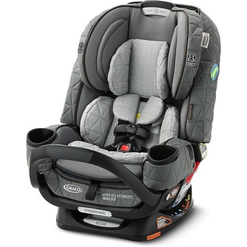 Graco® Premier 4Ever® DLX Extend2Fit® SnugLock® 4-in-1 Car Seat Featuring Anti-Rebound Bar