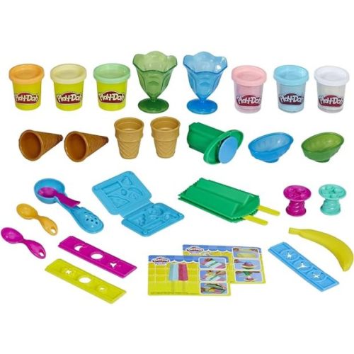Play-Doh Kitchen Creations Ice Cream Party Play Food Set (Amazon Exclusive)