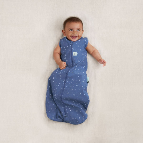 ergoPouch Cocoon Swaddle Bag 0.2 TOG - Night Sky, 0-3 Months