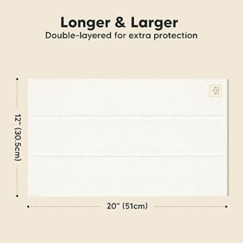 Amazon.com: white burp cloths