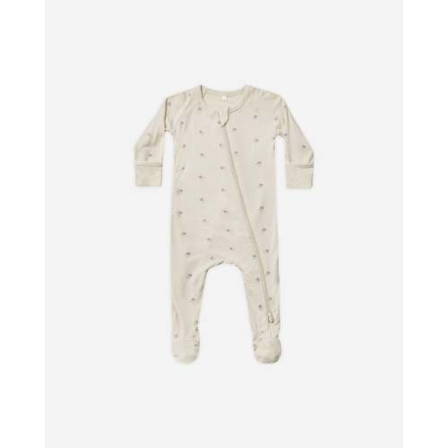 Bamboo Zip Footie || Sweet Pea