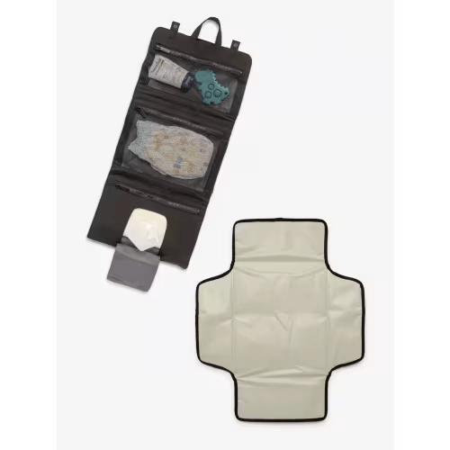 Diaper Changing Pad Organizer - Black
