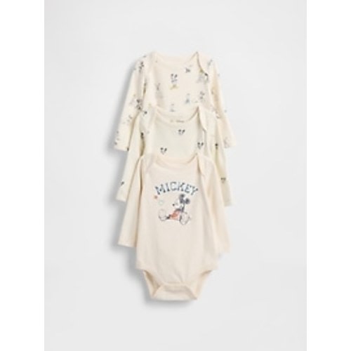 Gap × Disney Baby Organic Cotton Bodysuit (3-Pack) | Gap