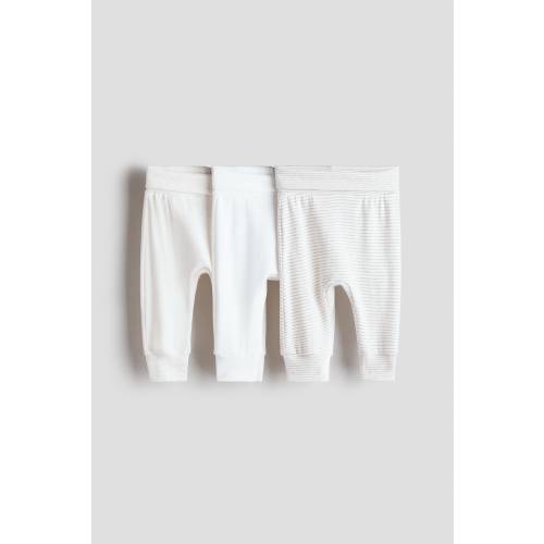 3-PACK FOLDOVER-WAIST PANTS