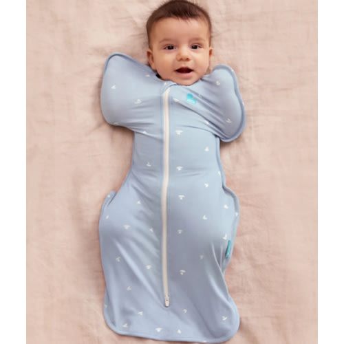 Swaddle Up™ 1.0 TOG Viscose from Bamboo Mist Blue Boats