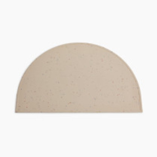 AEIOU Silicone Placemat - Oat Speckle