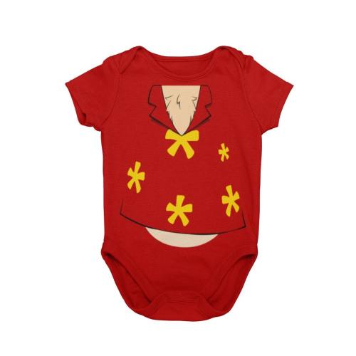 Baby Chipmunk Detective Sidekick Halloween Costume Bodysuit | Baby Cartoon Hero Comic Cosplay Halloween Costume Bodysuit | MNSSHP Costume
