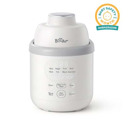 Bear NutriEase Stainless Steel All Stage Baby Food Maker – BEARFORBABY