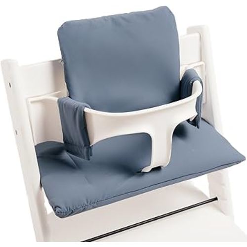 Cushion Compatible with Stokke Tripp Trapp - Waterproof Soft Seat Cushion for Infants, Babies & Toddlers - High Chair Accessories, Easy to Install, Easy to Clean – Whispering Aqua