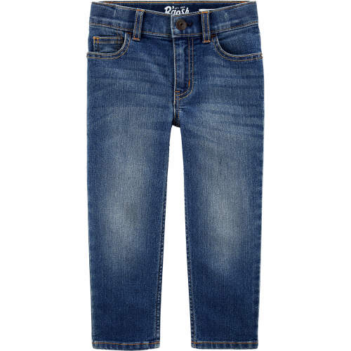 Baby Dark Blue Wash Straight-Leg Jeans - 6M - Style,Indigo Wash
