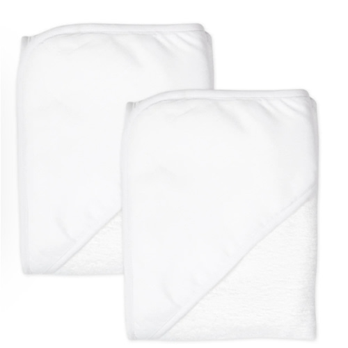 2-Pack Organic Cotton Hooded Towels, Rose Blossom | Honest Baby Clothing
