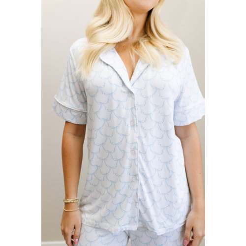 little bow peep / pajama set / short sleeve