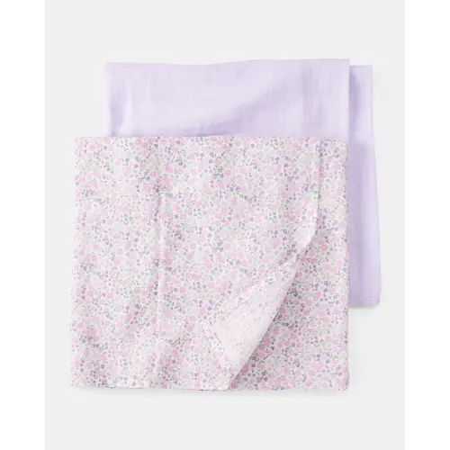 2-Pack Muslin Swaddle Blankets | Carter's