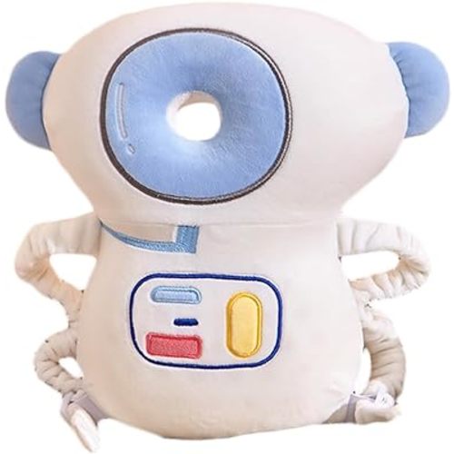 Baby Head Protector Cushion Backpack with 3 Baby Knee Pads for Walking & Crawling