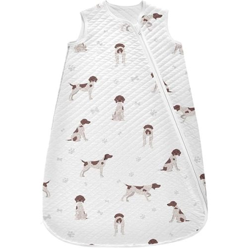 vvfelixl German Shorthaired Pointer Baby Wearable Blanket,Swaddle Transition Sleeping Bag for Infant,Sleep Sack for Newborn Babies,Sleep Suit for Toddler 6-12M