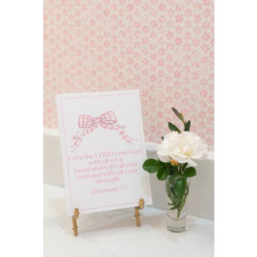 One Year of Scriptures / Bible Verses / Available with Gold Bamboo Easel